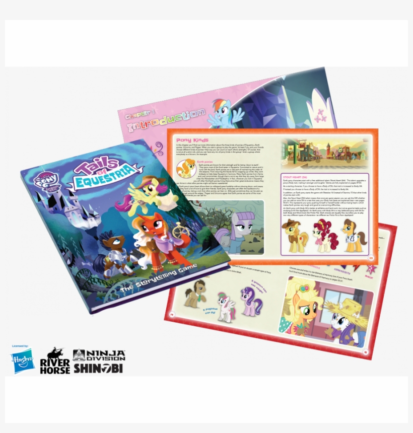 My Little Pony Rpg Tails Of Equestria Core Rulebook-cubox, transparent png download