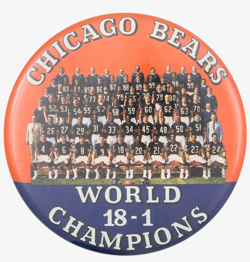 Chicago Bears World Champions, transparent png download