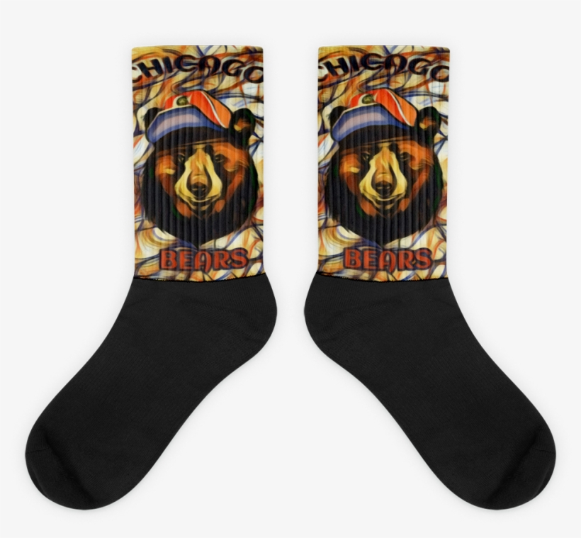 Chicago Bears Socks, transparent png download