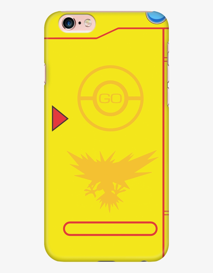 Team Instinct Phone Case Pokemon Go For Iphone, transparent png download
