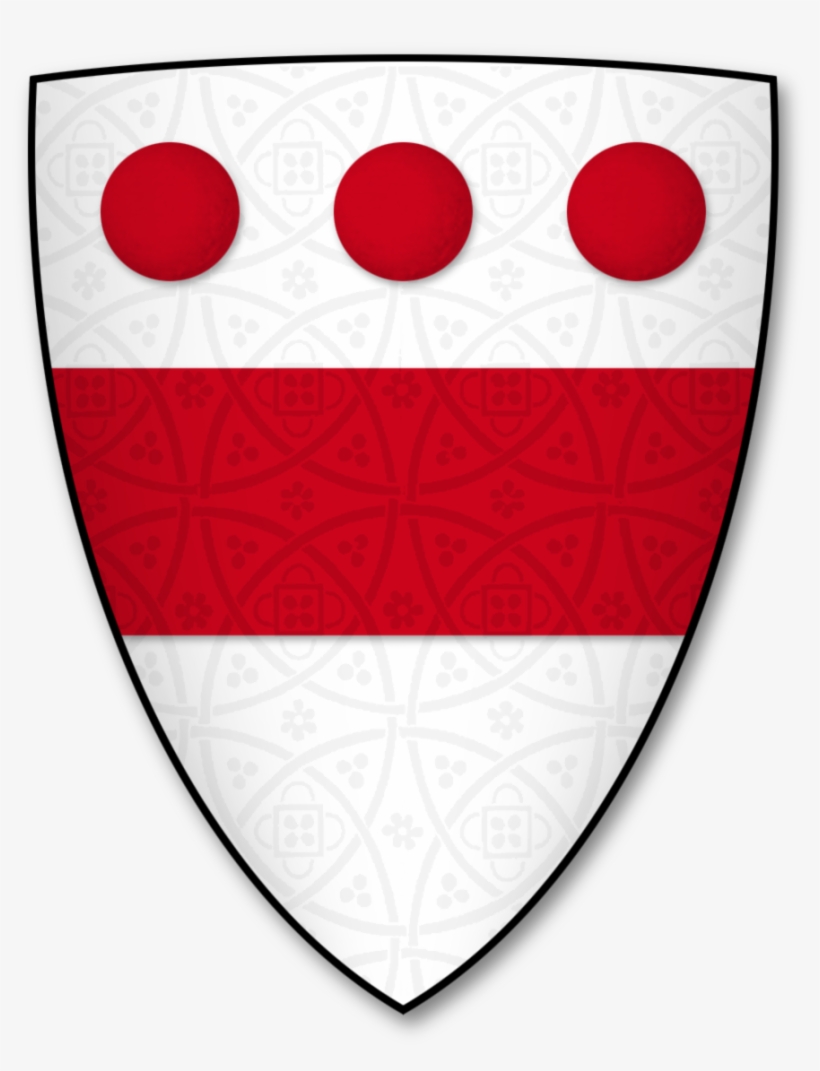 Armorial Bearings Of The Devereux Family Of Weobley,, transparent png download