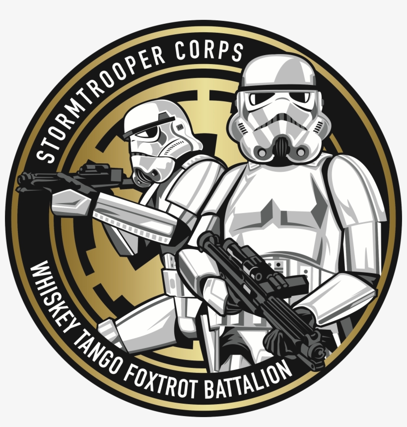 Stormtrooper-gold2, transparent png download