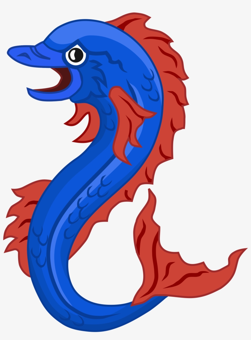 Clipart Dolphin Seahorse, transparent png download