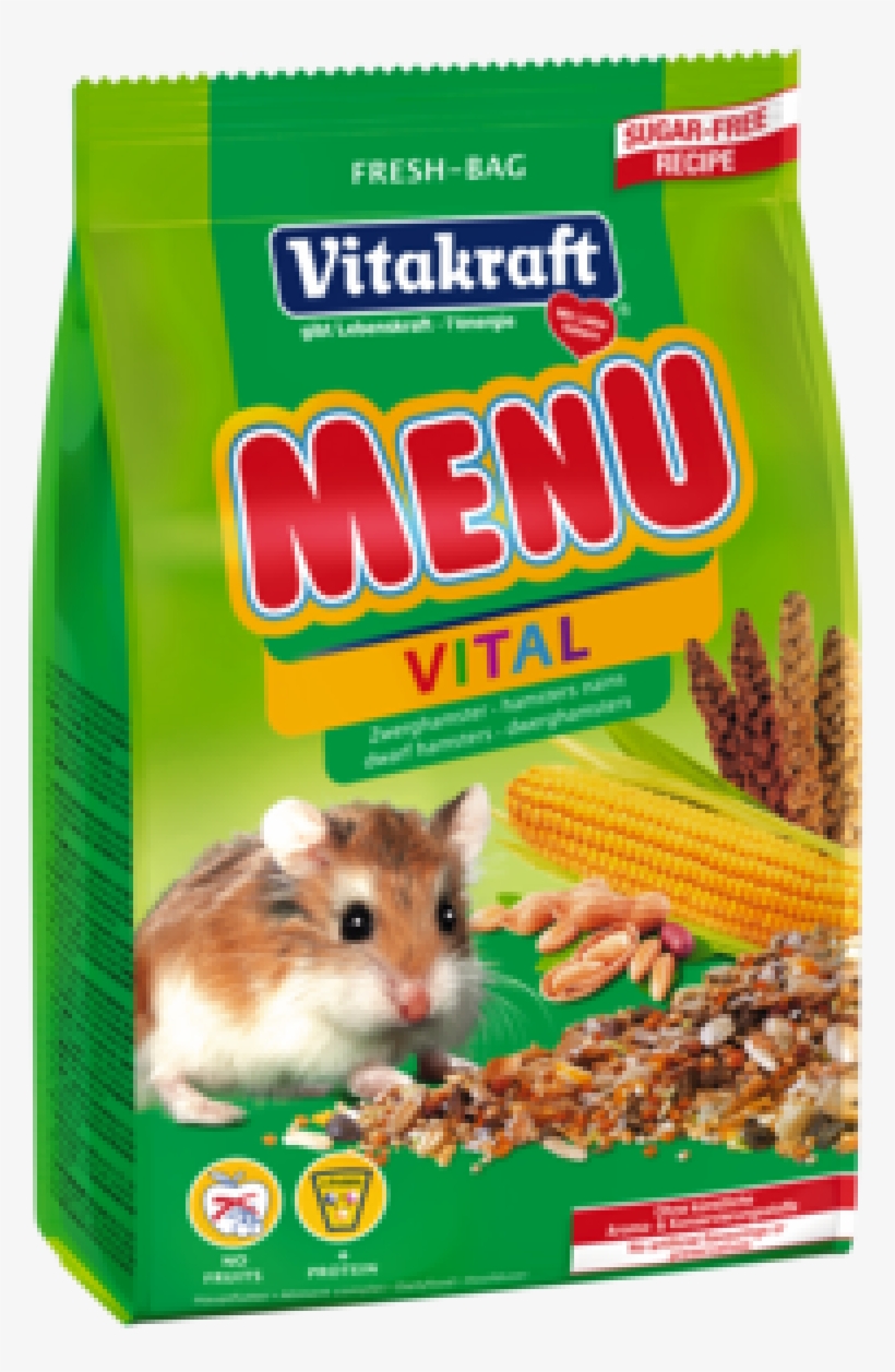 Vitakraft Menu For Dwarf Hamster 400g, transparent png download
