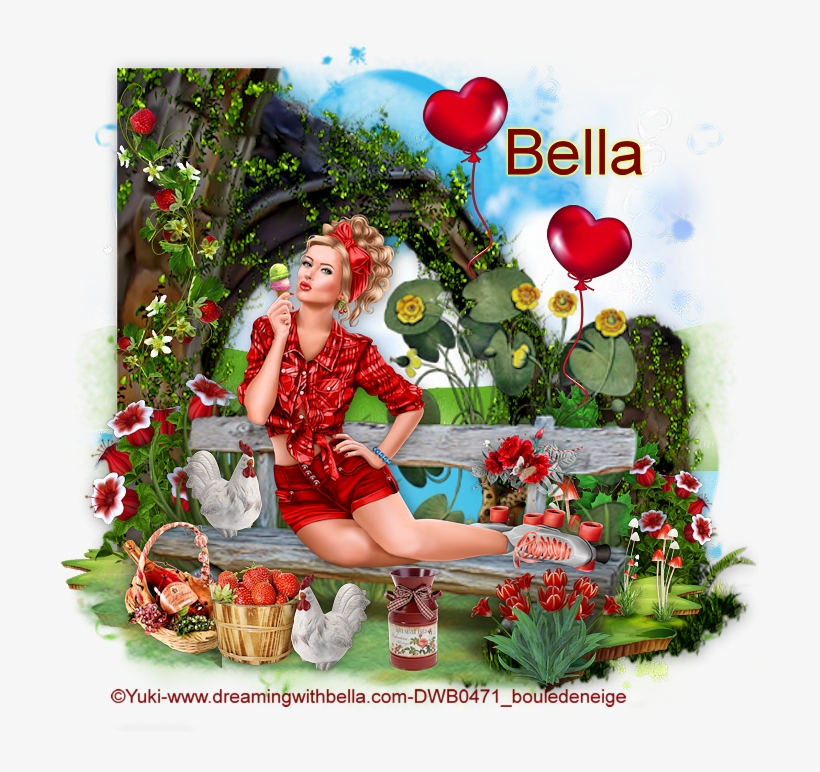 Ct Tags For Bella Caribena With Her Beautiful Kit «, transparent png download