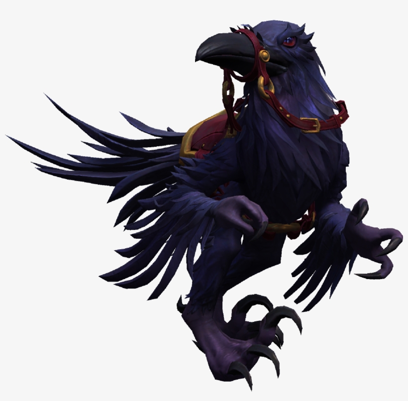 Dark Raven Raptor Mount, transparent png download