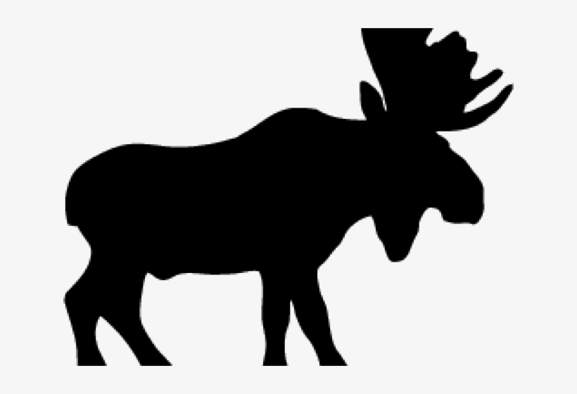 Moose Silhouette Png, transparent png download