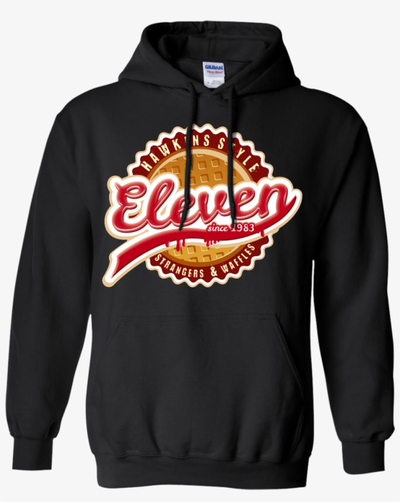 Stranger Things 11 Waffles & Co Thingsauto Hoodie, transparent png download