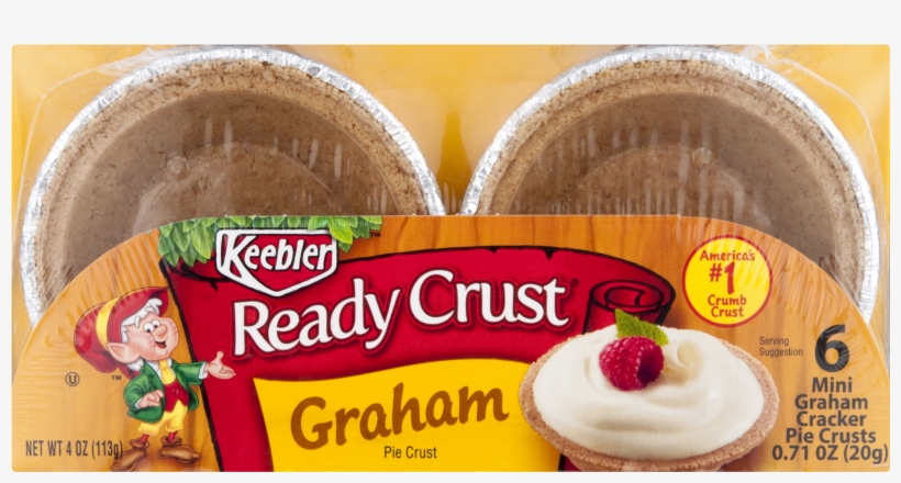 Keebler Ready Crust Mini Pie Crust Graham, transparent png download
