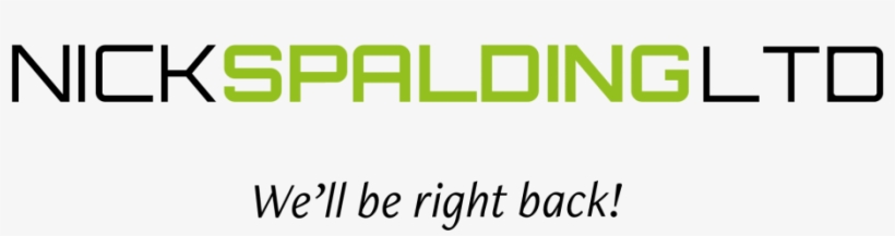 We'll Be Right Back Nick Spalding2019 01 02t17, transparent png download