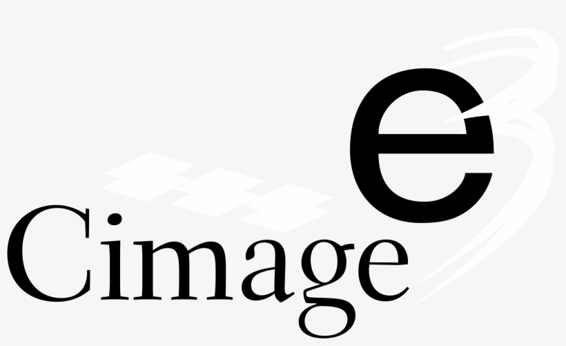 Cimage E3 Logo Black And White, transparent png download