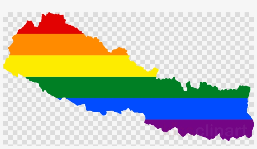 Nepal Map Clipart Flag Of Nepal Map, transparent png download