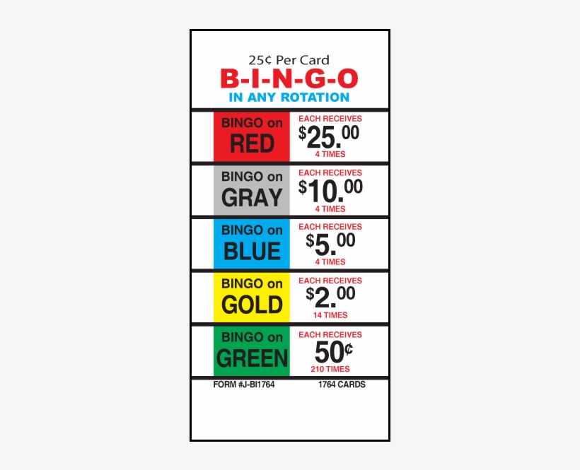 25¢ Bingo, transparent png download
