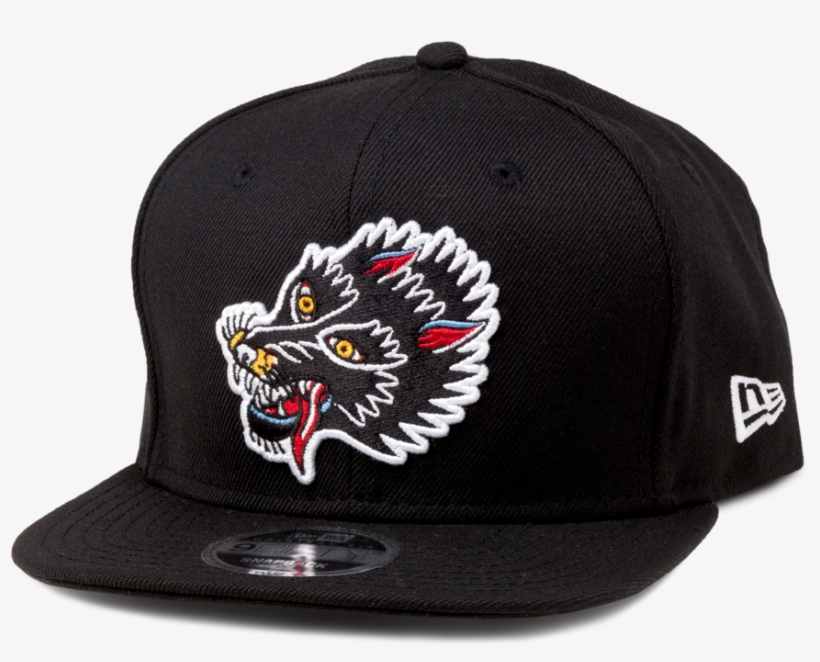 Black 'wolf' 9fifty Snapback, transparent png download