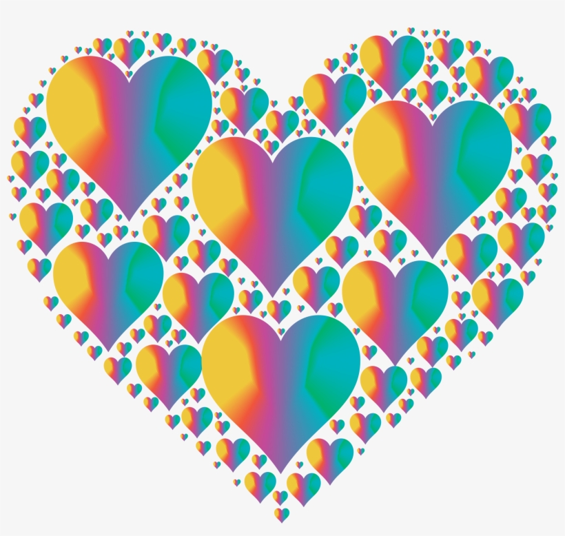Hearts Background Png, transparent png download