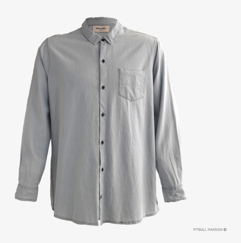 Long Line Split Pocket Shirt, transparent png download