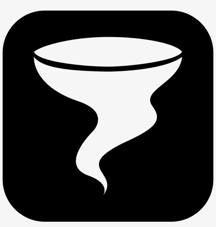 Filter White Shape Inside A Black Rounded Square Comments, transparent png download