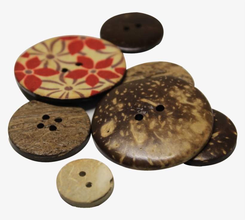View Coconut Buttons, transparent png download