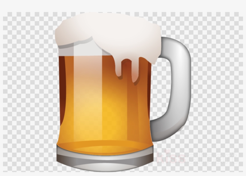 Beer Emojis Clipart Beer Glasses Emoji, transparent png download