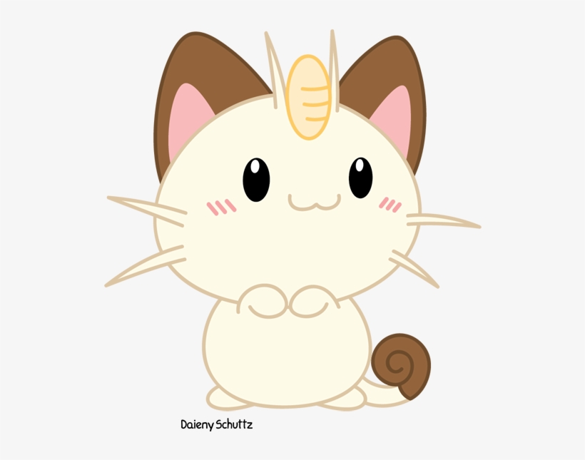 Chibi Meowth, transparent png download