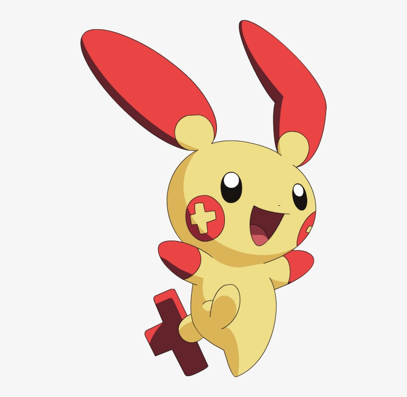 Pokemon Plusle Is A Fictional Character Of Humans, transparent png download