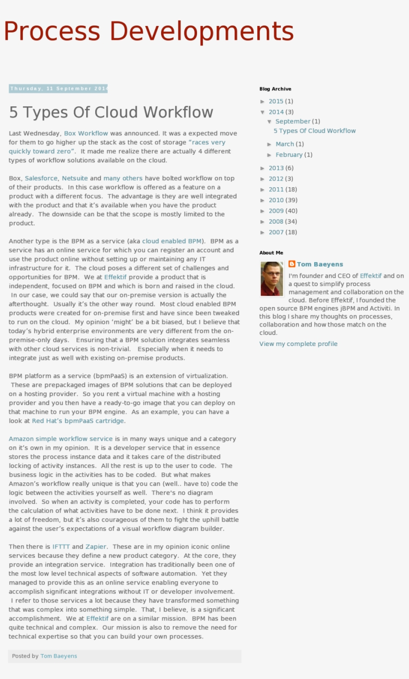 5 Types Of Cloud Workflow, transparent png download