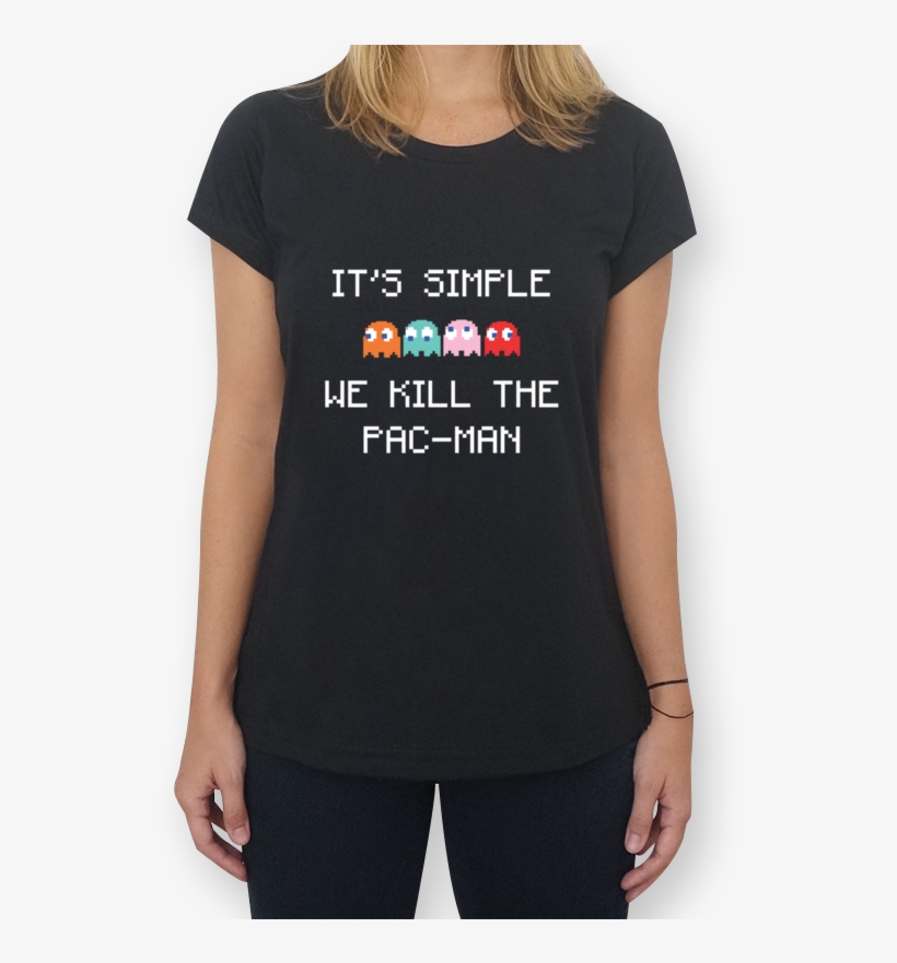Camiseta Kill Pac Man, transparent png download