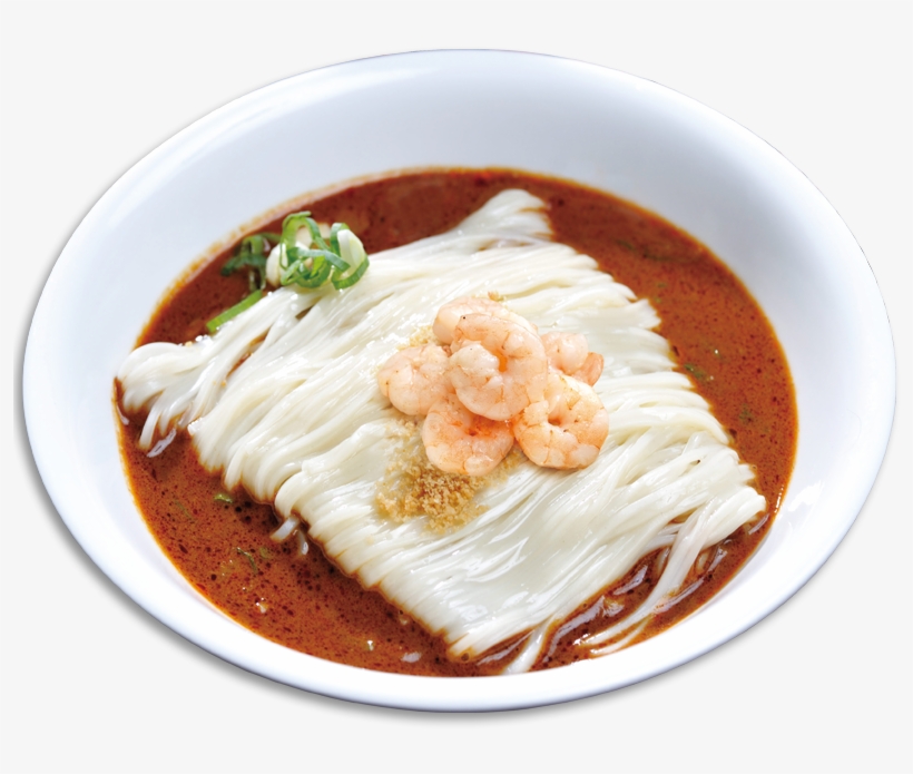 Spicy Sesame & Peanut Sauce With Shrimp Noodle 担担虾仁面, transparent png download