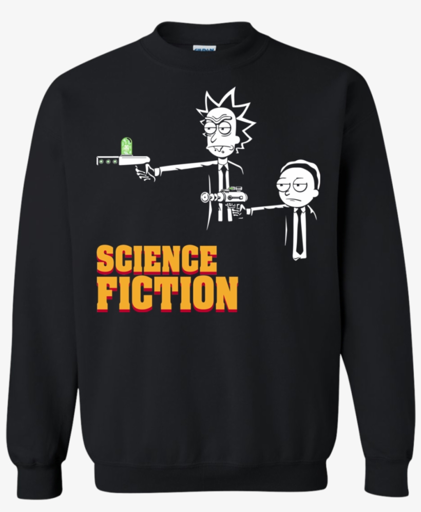 Science Fiction Rick And Morty Pulp Fiction T-shirt,, transparent png download