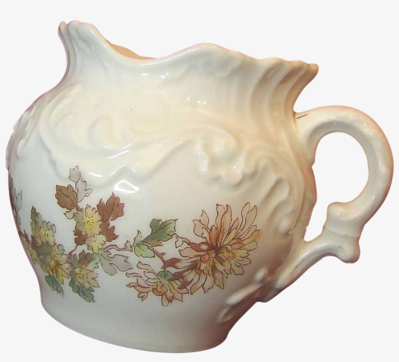 Limoges Floral Table Or Tea Waste Pot Cache Tressemann, transparent png download