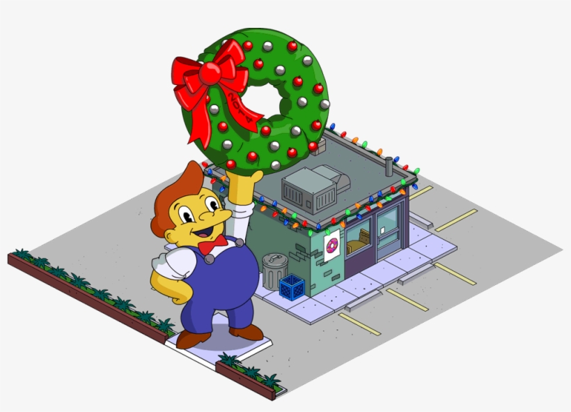 Christmas Lard Lad Donuts, Tapped Out Decorated Lard, transparent png download