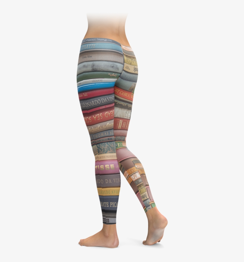Book Spine Leggings, transparent png download