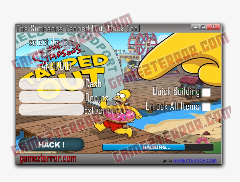 With The Simpsons Tapped Out Hack You Can Add For Free, transparent png download