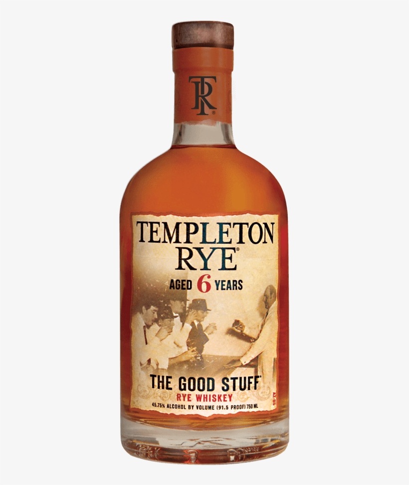 Templeton Rye Whiskey 6 Year Old, transparent png download