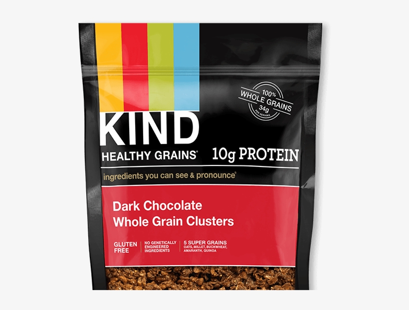 Dark Chocolate Whole Grain Clusters, transparent png download