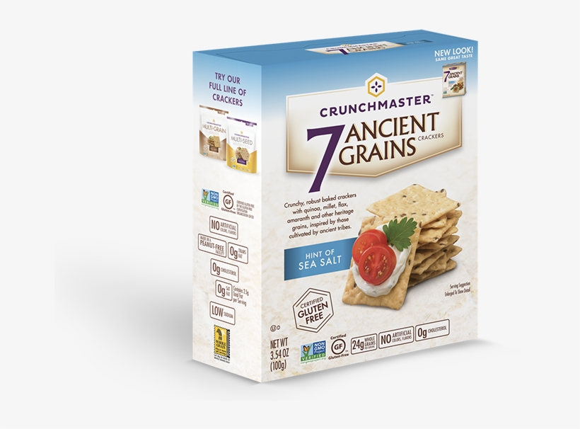 Crunchmaster 7 Ancient Grain Crackers, transparent png download