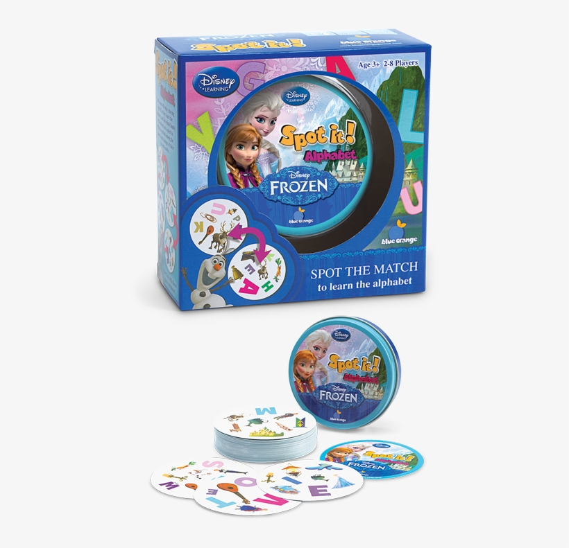 Spot It Alphabet Disney Frozen, transparent png download