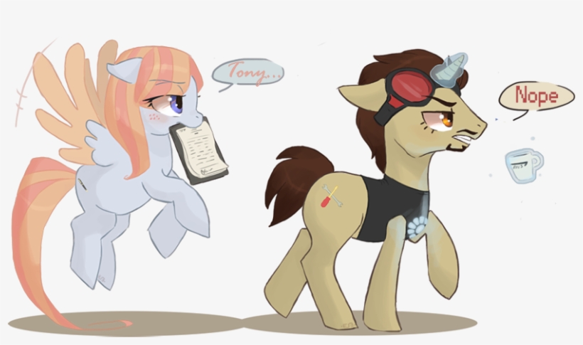 Nyo-yume, Iron Man, Marvel, Pepper Potts, Ponified,, transparent png download