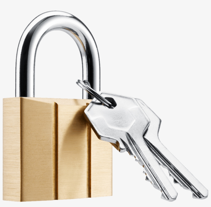 Padlock Keys Png - Padlock, transparent png download