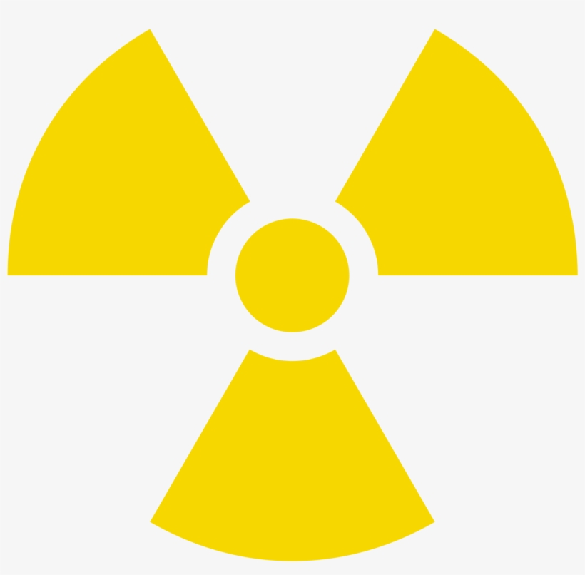 Radiation Png - Radiation Warning Sign, transparent png download