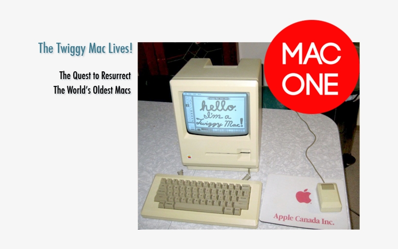 This Rare Macintosh 128k Prototype With Twiggy Floppy - Macintosh, transparent png download