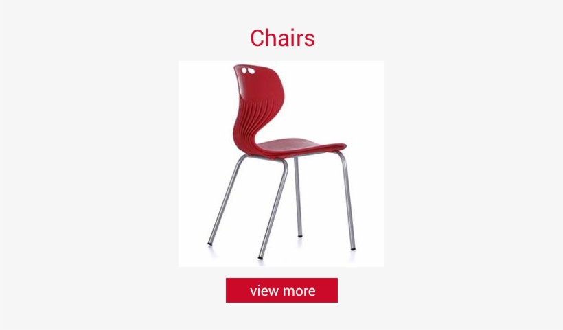 18" Plastic Classroom Chair Mien 30206101, transparent png download