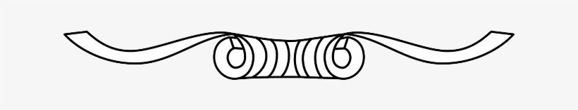 Black, Icon, Horizontal, Outline, White, Separator - Horizontal Separator, transparent png download