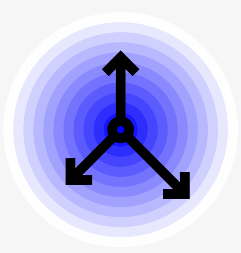 Icon For A Software Which Calculates Non Ionizing Radiation - Euclidean Vector, transparent png download