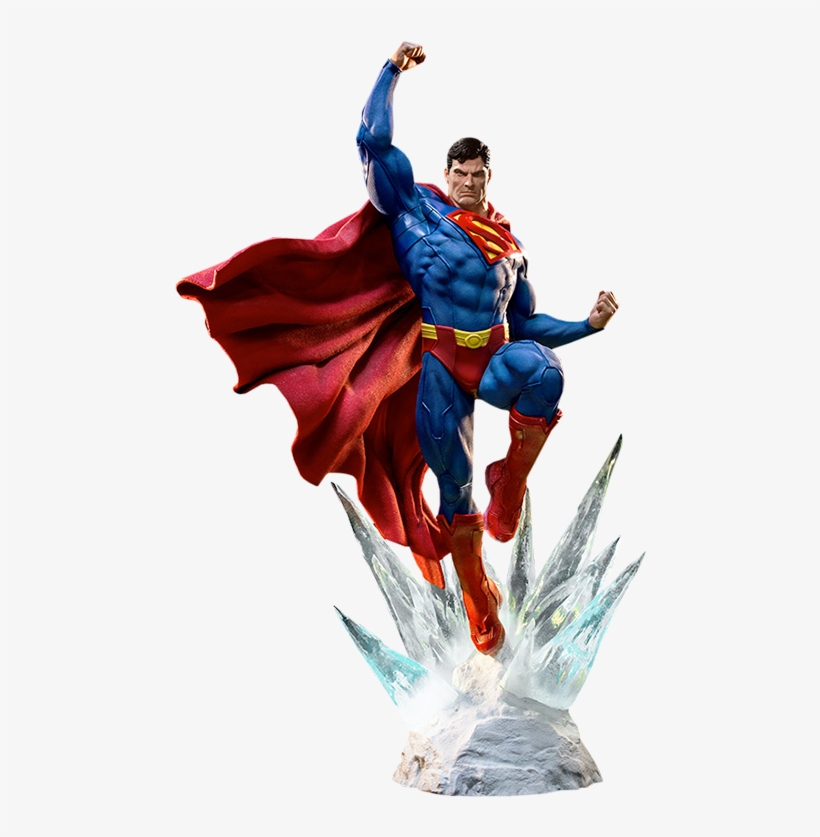 Superman Statue By Iron Studios Awesome Really Expensive - Iron Studios Superman Statue, transparent png download