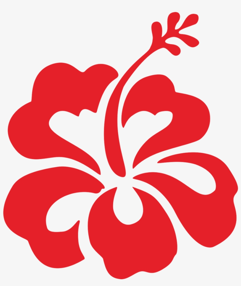 Hibiscus Flower Logo Vector - Proud Mother In Law Of A Marine, transparent png download