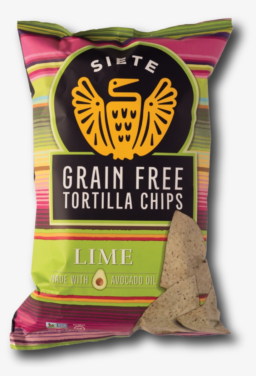 Lime Grain Free Tortilla Chips - Siete Tortilla Chips, Grain Free, Lime - 5 Oz, transparent png download