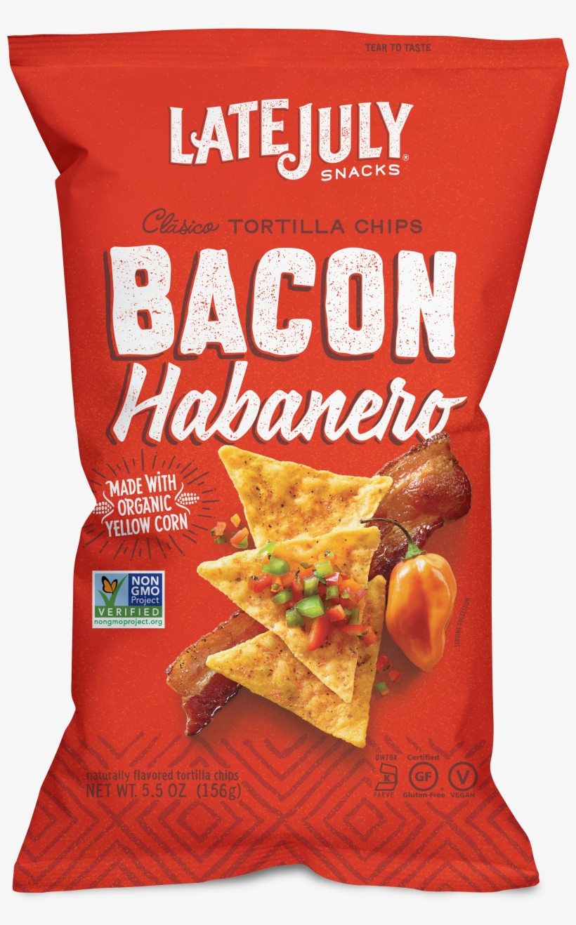 Corn Chips Png Clip Art Stock - Late July Bacon Habanero, transparent png download