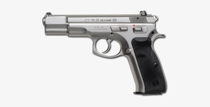 Cz75s S 600 - Cz 75 B Black 01102 Steel, transparent png download