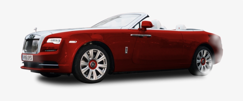 Red Rolls Royce Png Transparent Image - Rolls-royce Phantom Coupé, transparent png download